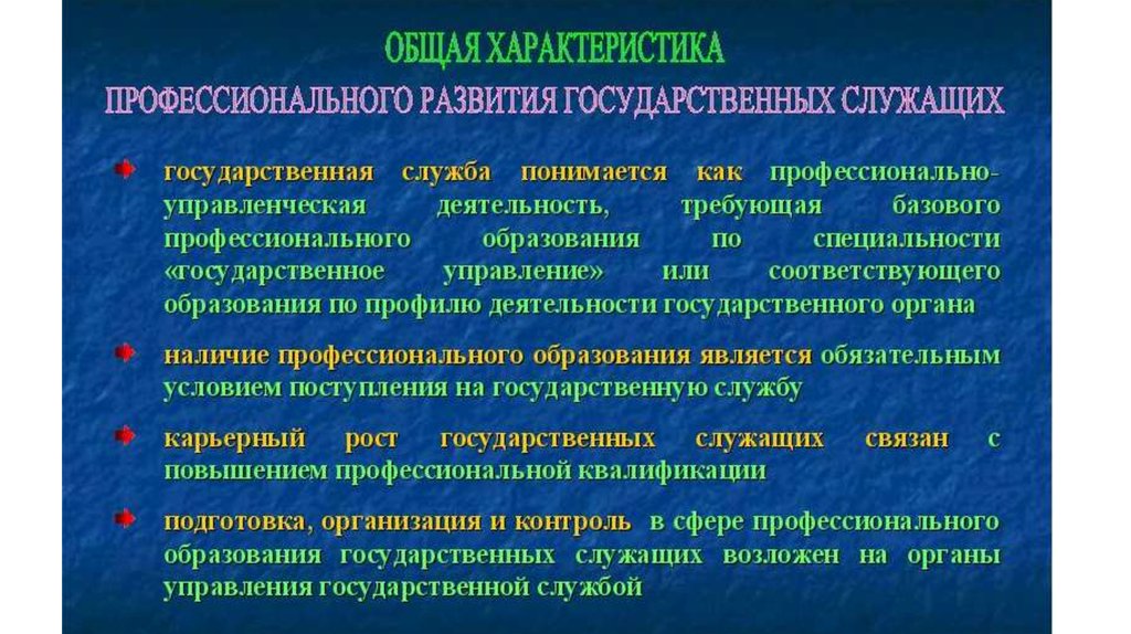 Управление государственной службой презентация