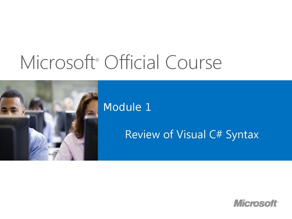 microsoft c# course