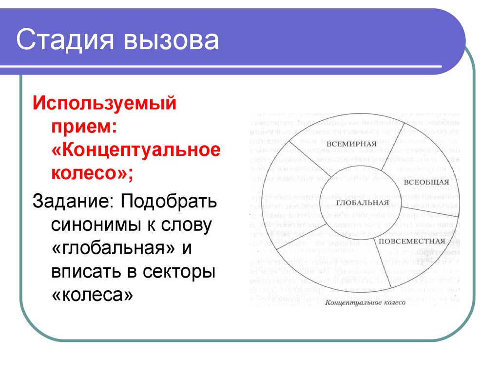 Концептуальные задания