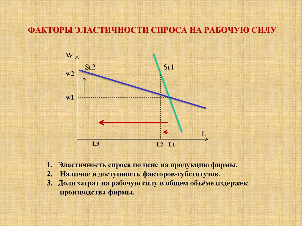 Рабочий спрос. Факторы эластичности спроса. Факторы спроса на рабочую силу. Факторы спроса, эластичность спроса. Факторы эластичности спроса по цене.