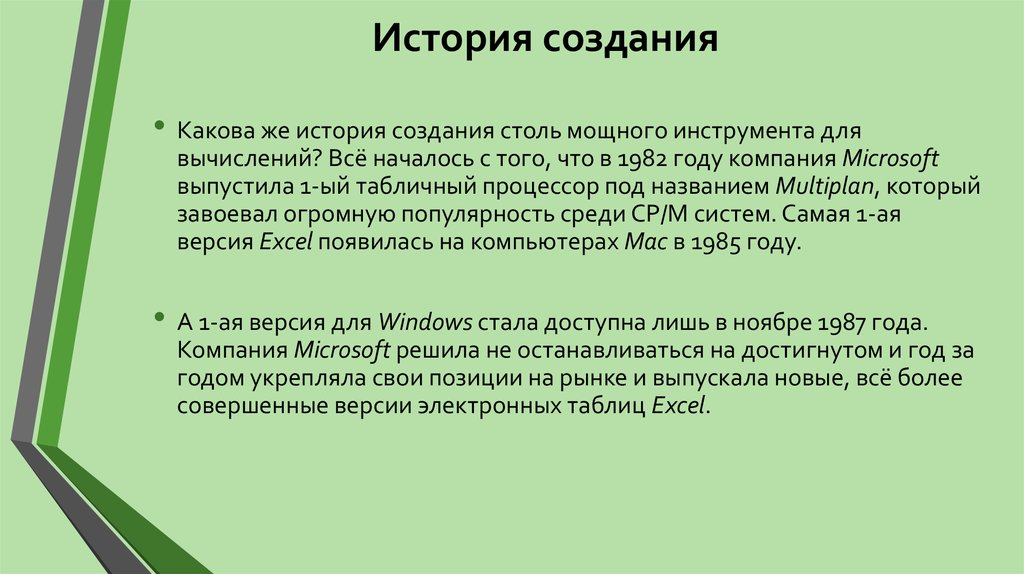 Какова историческая. История создания. Кратное сообщение о создании цикла. Www история создания. История создания форума.