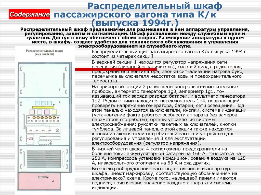 Служебное купе проводника схема