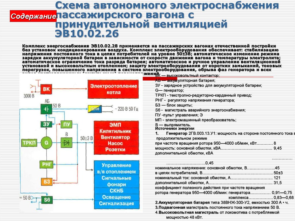 Какой максимальный ток вагонах без кондиционирования воздуха. Схема электропитания пассажирского вагона. Электроснабжение пассажирских вагонов схема электрическая. Схема защиты электрооборудования вагона от повышения напряжения. Автономная система электроснабжения пассажирских вагонов.