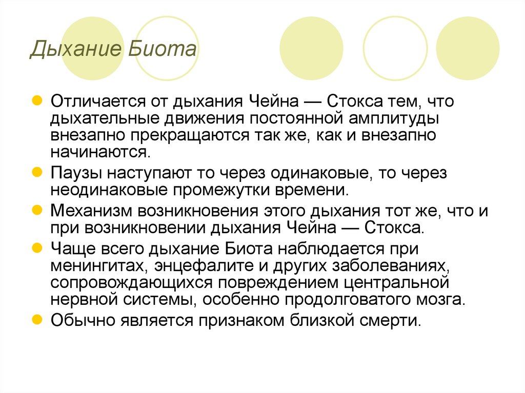 Верное дыхание. Дыхание Чейна Стокса дыхание Биота. Дыхание Биота патогенез. Дыхание Биота причины. Дыхание Биота механизм.