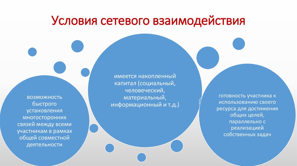 Разработка воспитательного проекта в рамках сетевого взаимодействия