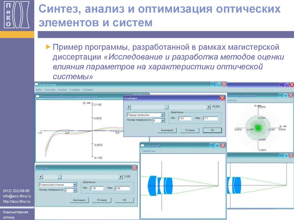 Информационная оценка качества оптических изображений