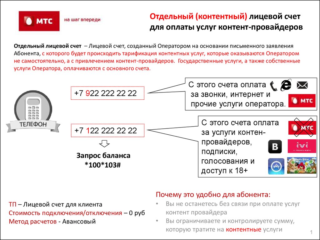 Отдельный лицевой счет - презентация онлайн