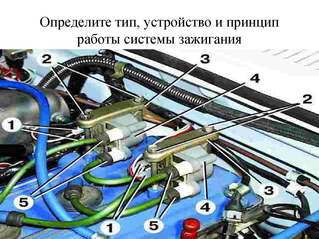 Распределяет зажигание в машине