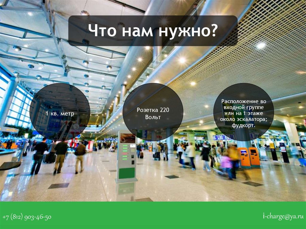 Что нам нужно?