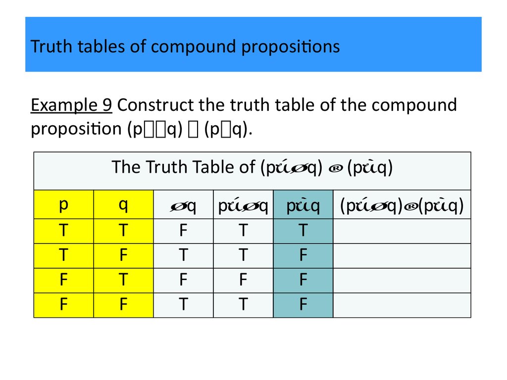 subsume propositional logic