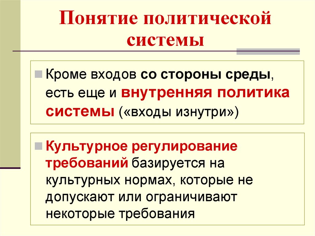 Понятие политической системы. Политическая система понятие. Культурное регулирование требований. Политическая понятие.