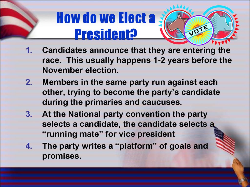 How do we Elect a President?