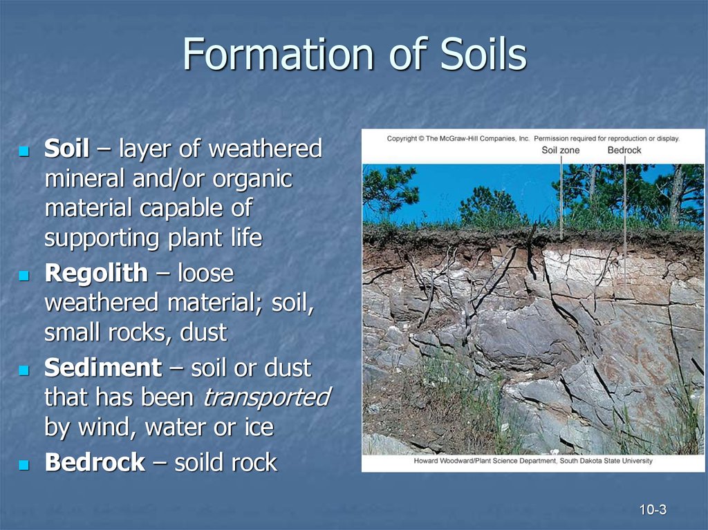 Formation of Soils