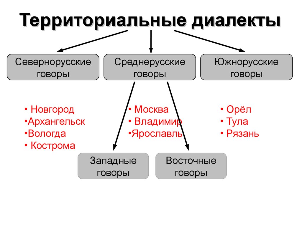 Лексика говора