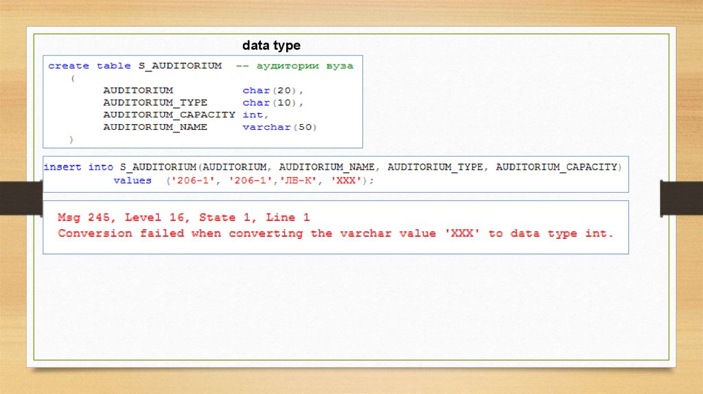 Varchar Тип данных. Переменная типа Char. Decimal Тип данных. Decimal SQL Тип данных.