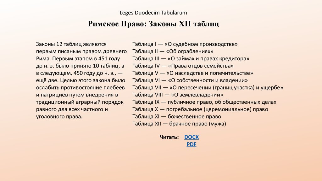  Ответ на вопрос по теме Таблица по Законам Хаммурапи 