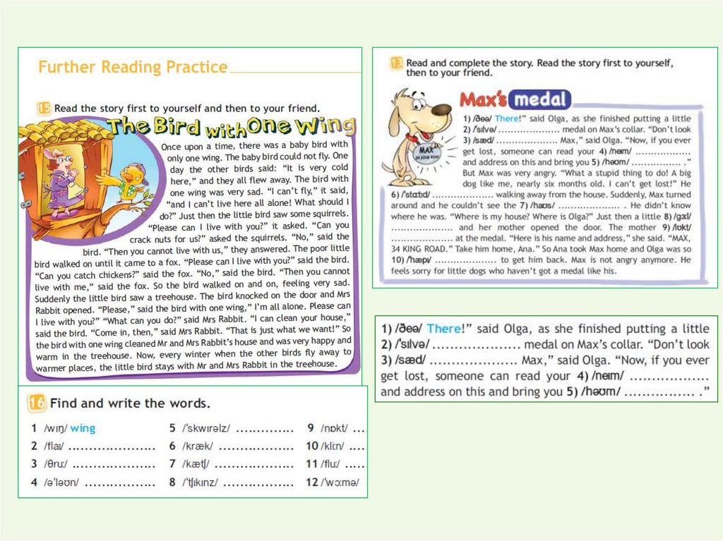 Listen and read then complete. Further reading Practice 4 класс. The Bird with one Wing Spotlight. The Bird with one Wing перевод. Once upon a time 4 класс Spotlight.