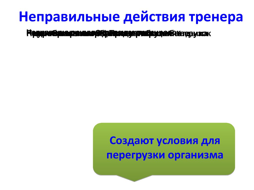 Неправильные действия. Нерациональное повторение функций картинка для презентации.