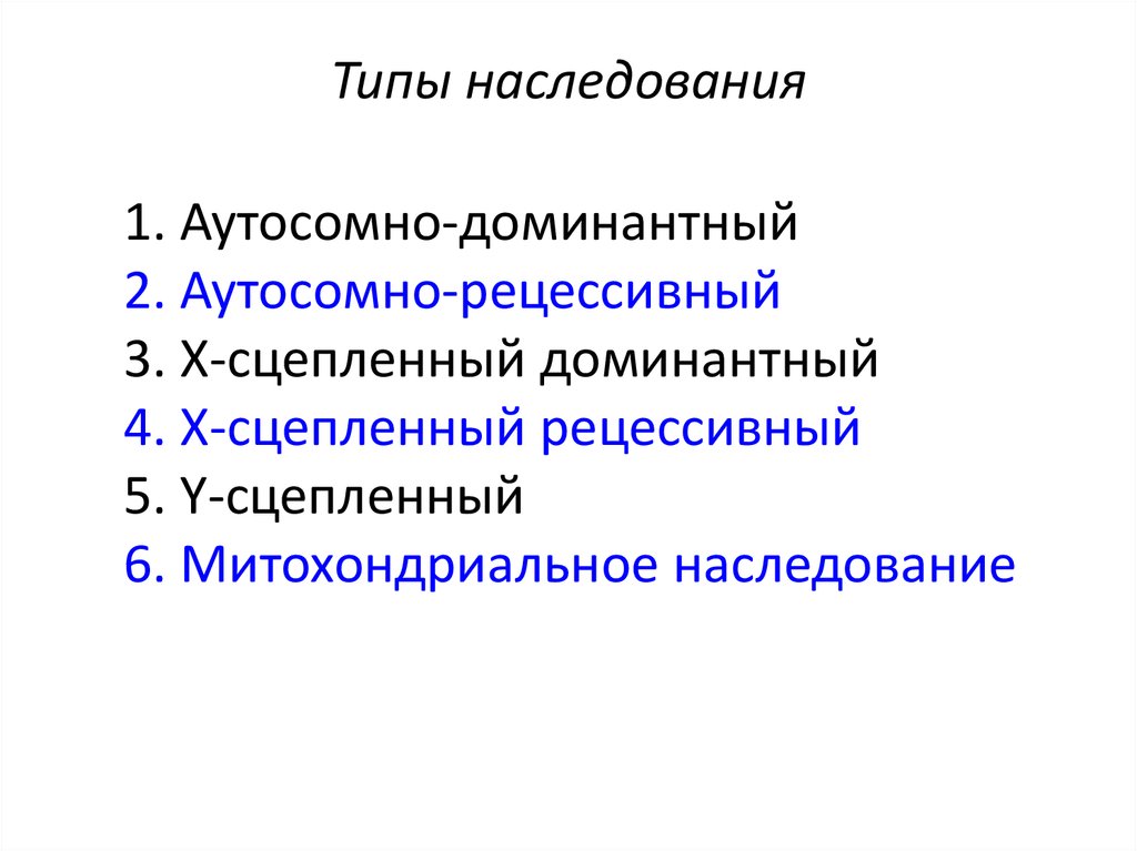 Виды наследования. Типы наследования генетика. Типы наследственности в генетике. 6 Типов наследования в генетике. Тип наследования виды.