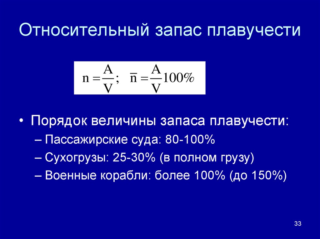 Порядок величины. Относительный запас плавучести. Относительный запас плавучести судна это. Запас плавучести формула. Формула относительного запаса плавучести.