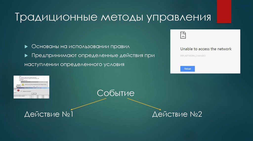 Традиционные методы управления
