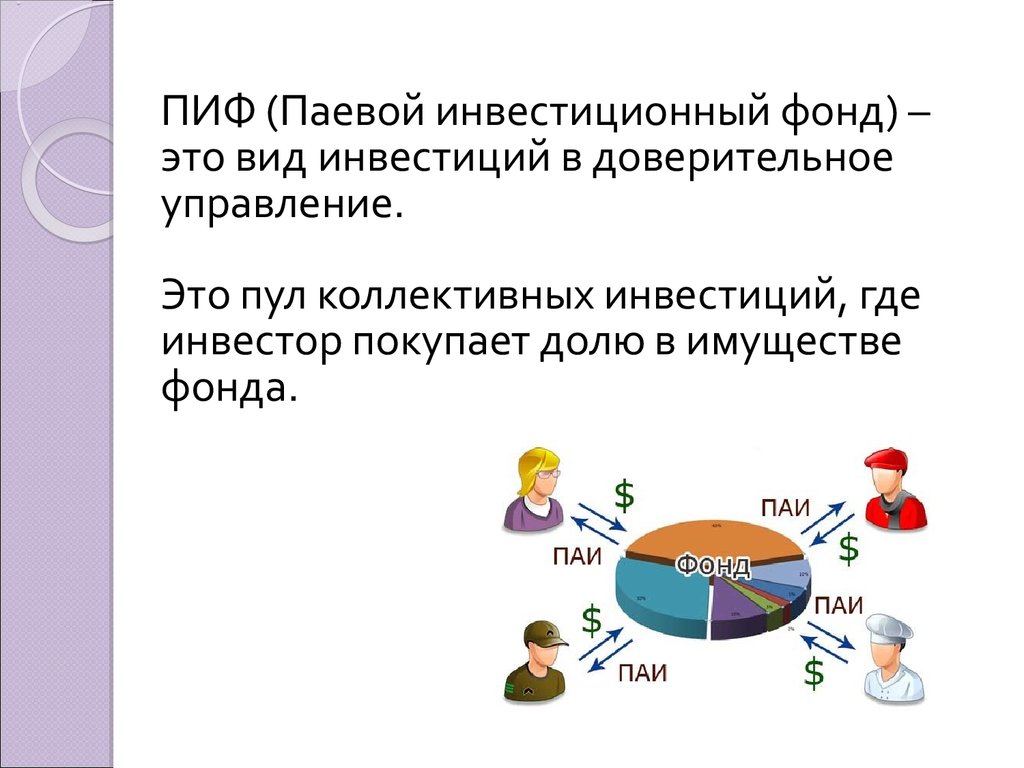 Инвестиционный пай паевого инвестиционного фонда