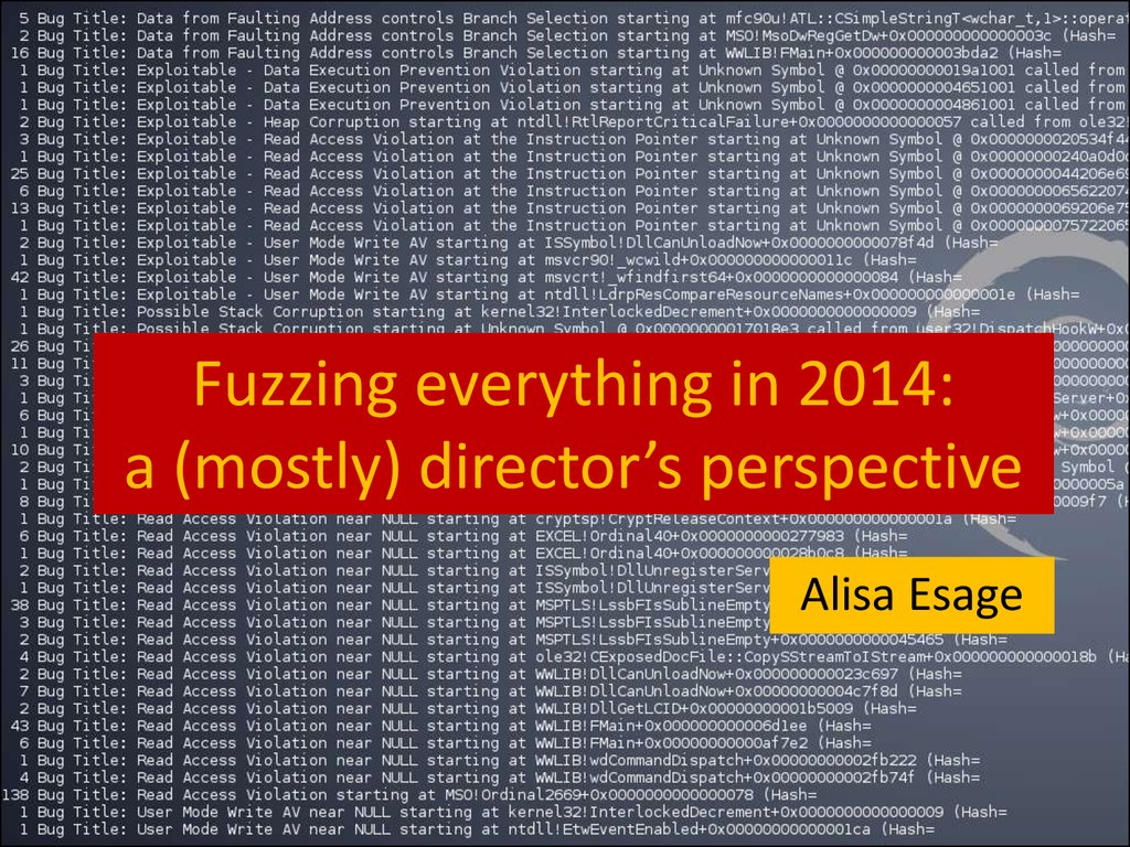 fuzzing-everything-in-2014