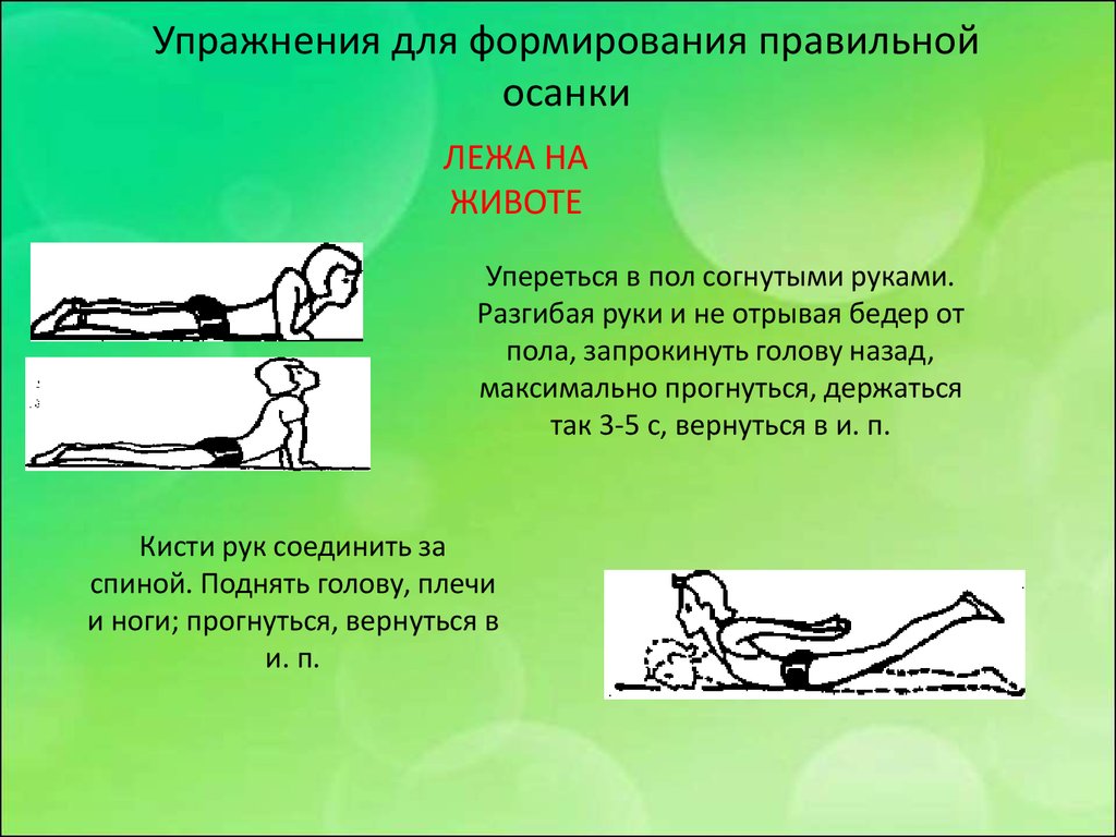 Проект роль физических упражнений в формировании осанки школьников