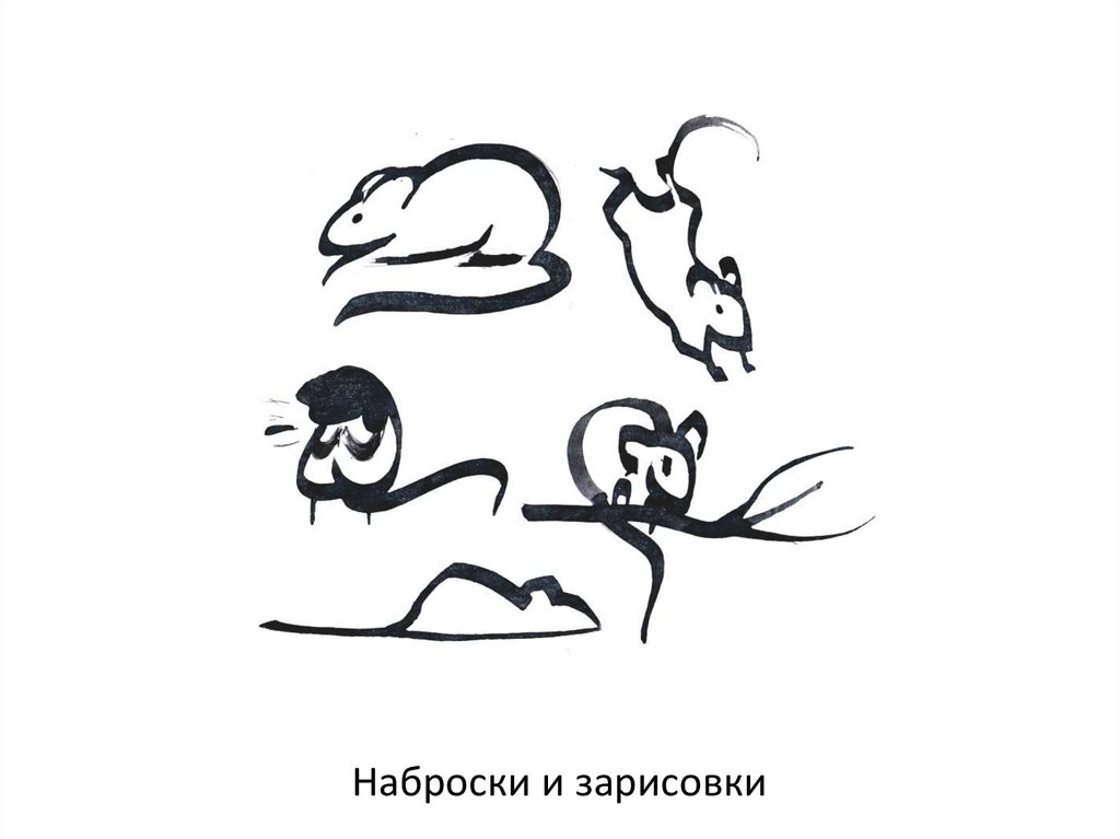 Наброски и зарисовки