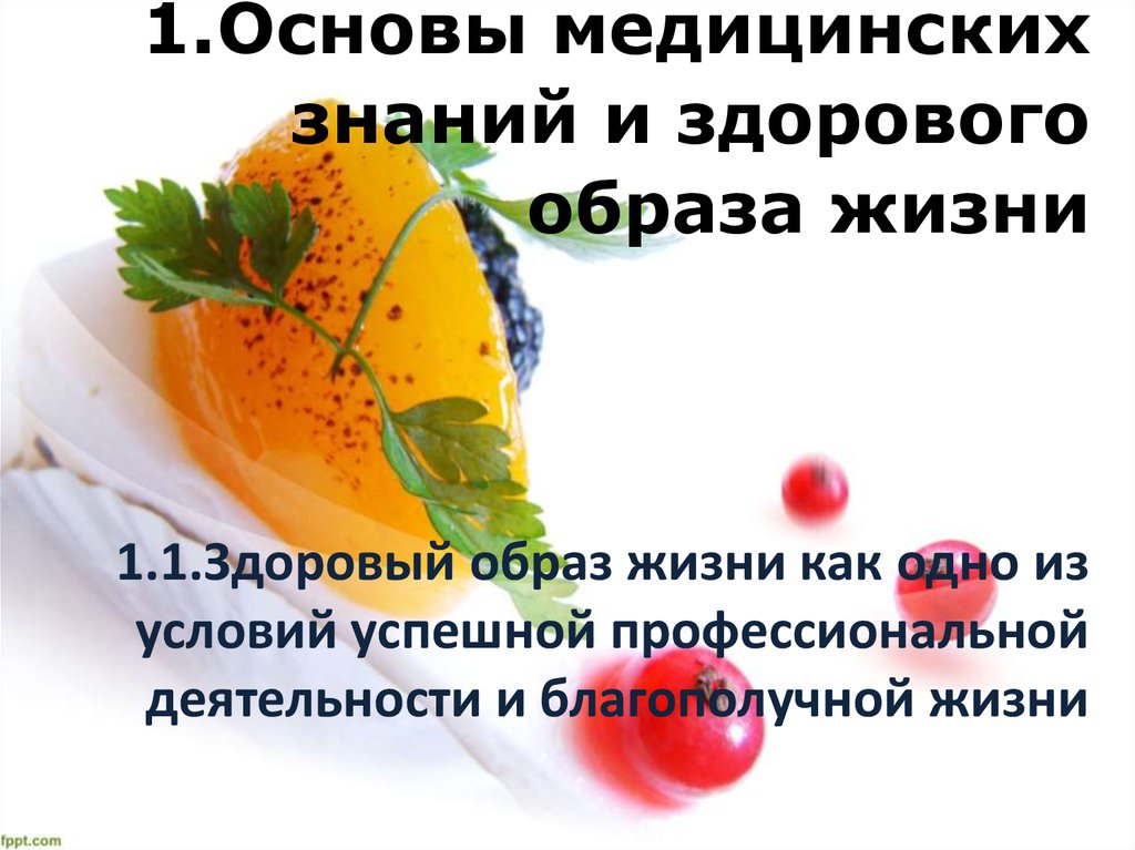 4 основы медицинских знаний