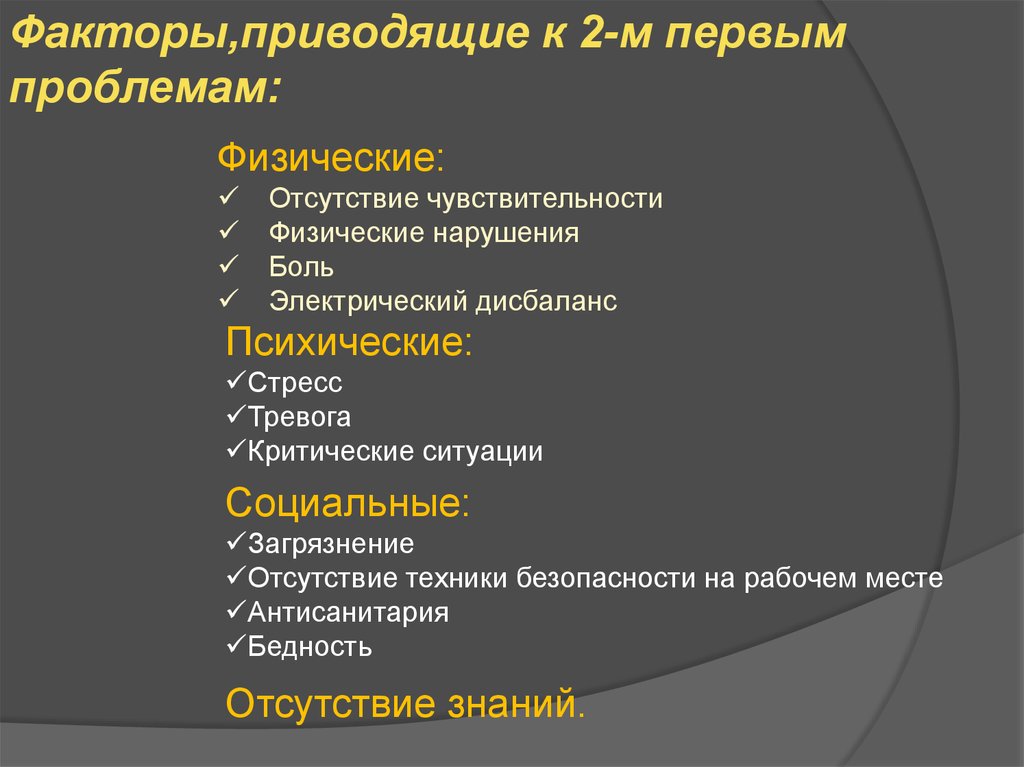 Физические нарушения. Потребность избегать опасности. Физические проблемы. Потребность избегать опасности факторы риска. Потребность в безопасности факторы.