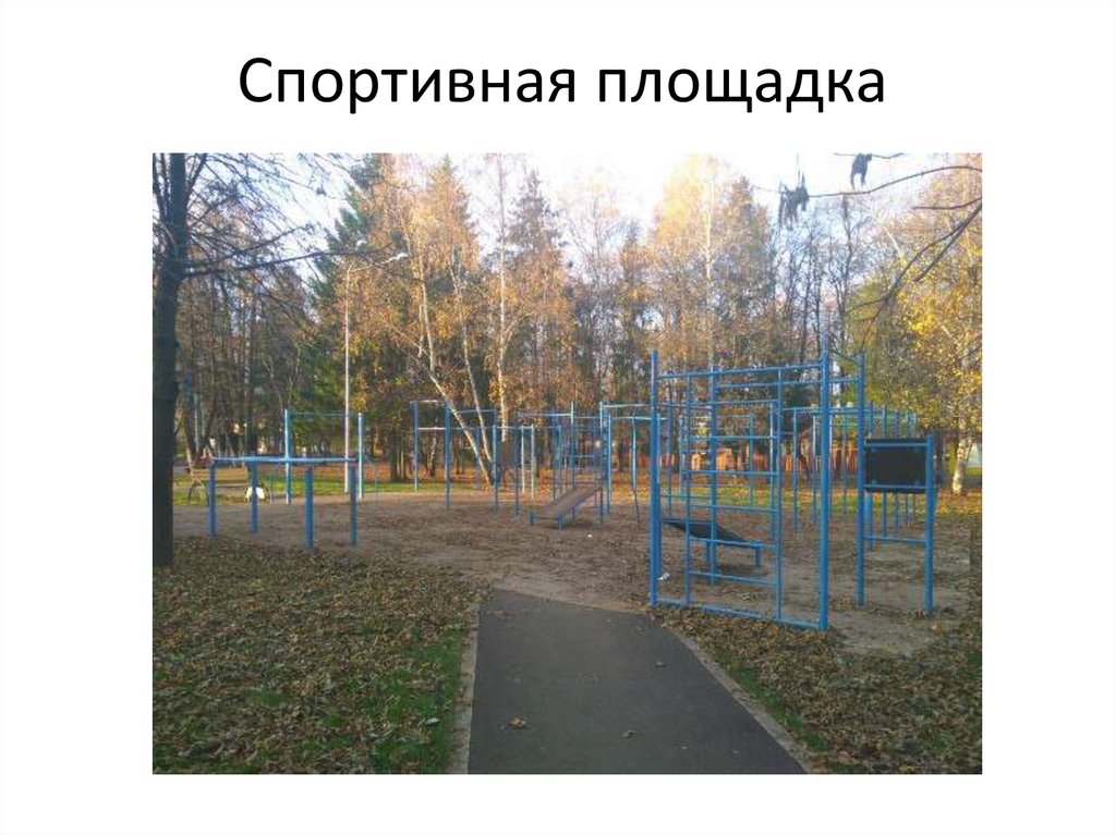 Спортивная площадка