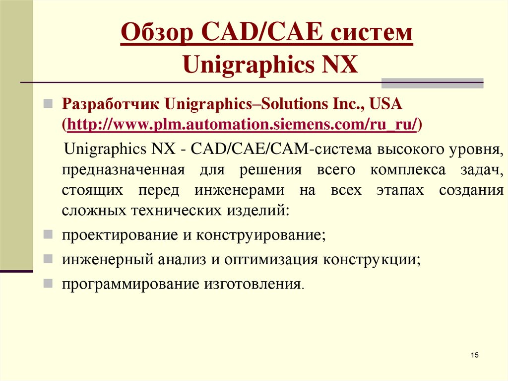 Обзор сапр