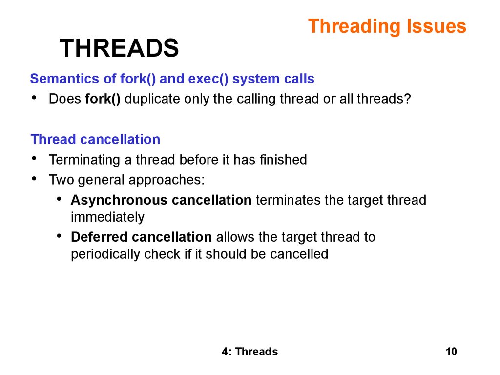 Thread-x Операционная система.