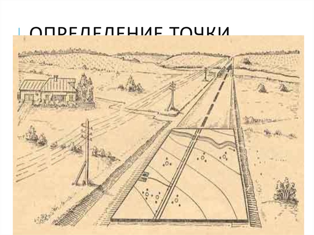 определение точки стояния