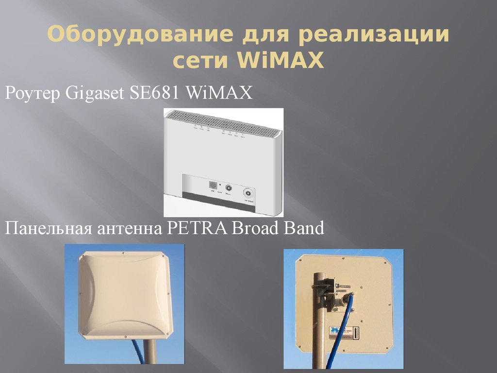 Технология wimax презентация