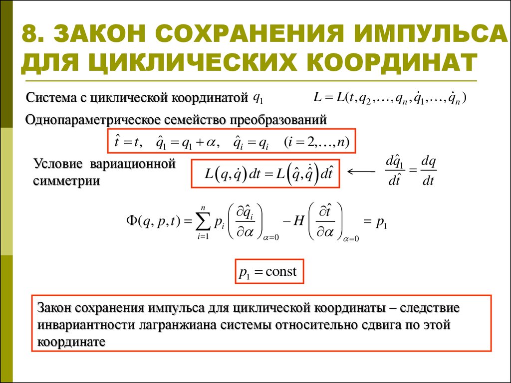 Циклические координаты