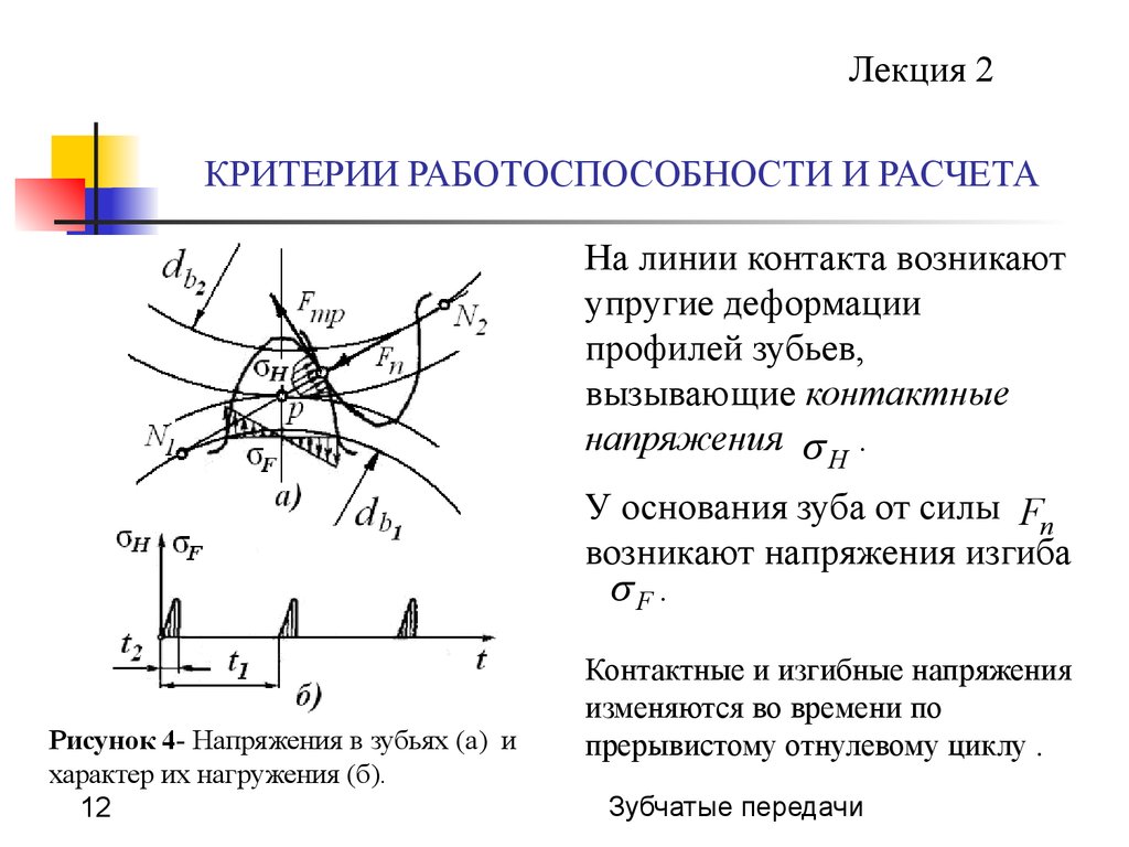 Основным критерием работоспособности изображенного на рисунке соединения является