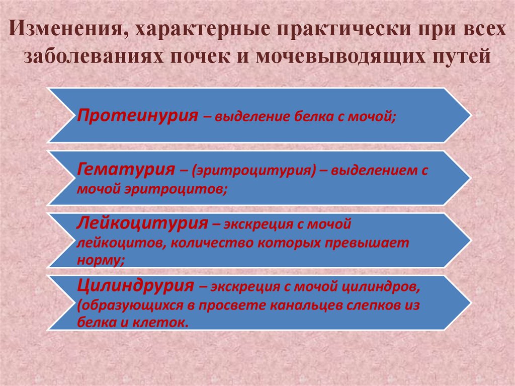 Специфические изменения. Сестринский процесс при заболеваниях почек и мочевыводящих путей. Сестринские вмешательства при патологии почек и мочевыводящих путей.. Основные симптомы при заболеваниях почек и мочевыводящих путей. Неотложные состояния при заболеваниях почек и мочевыводящих путей.