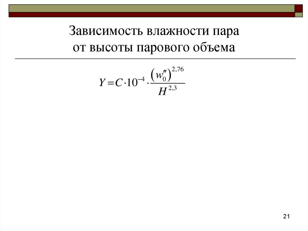 Влажность пара. Минимальный поровый объем. Эффективный поровый объем. Начальный поровый объем.