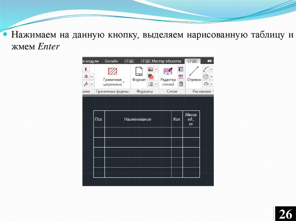 Html нарисовать таблицу онлайн