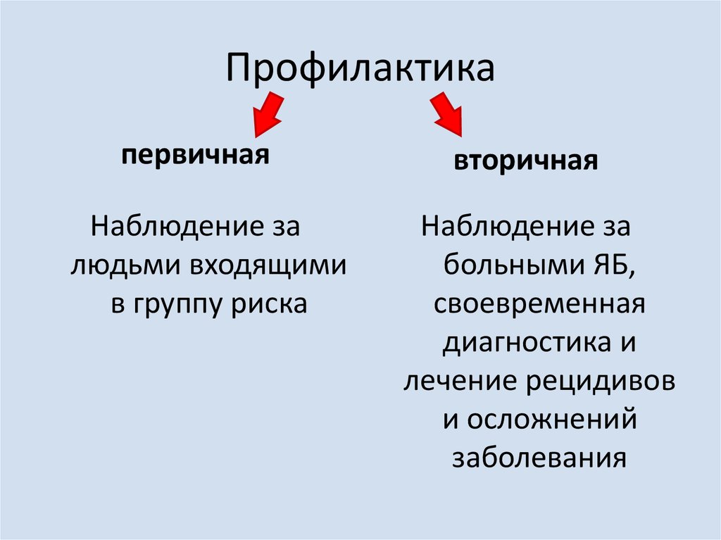 Профилактика