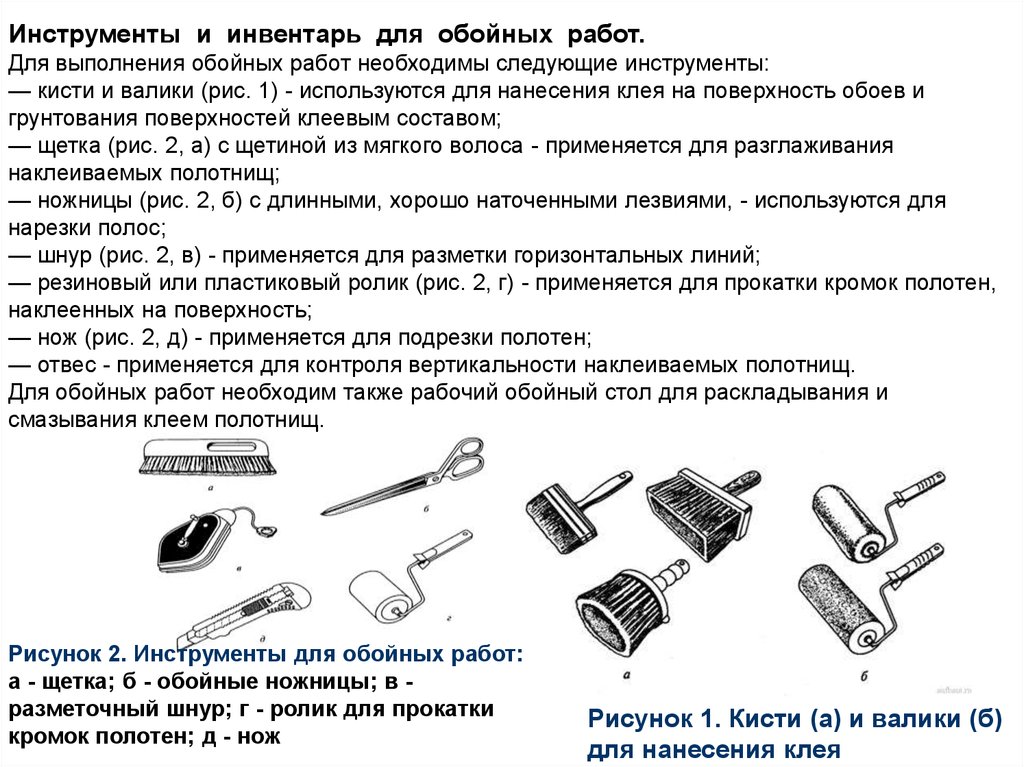 Приказ инструменты и приспособления. Инструменты. Инструменты и инвентарь для обойных работ. Инструмент для обойный работь. Инструменты для оклейки обоев и инвентарь.