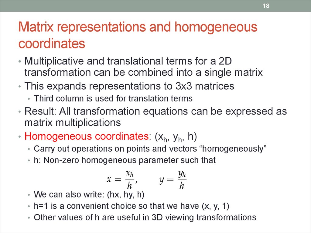 Cmpe 466 Computer Graphics 2d Geometric Transformations Chapter 7 Prezentaciya Onlajn