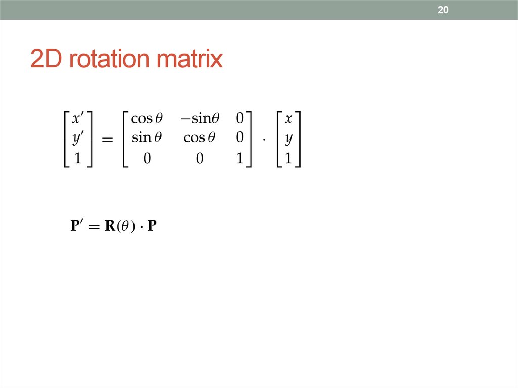 Rotate matrix