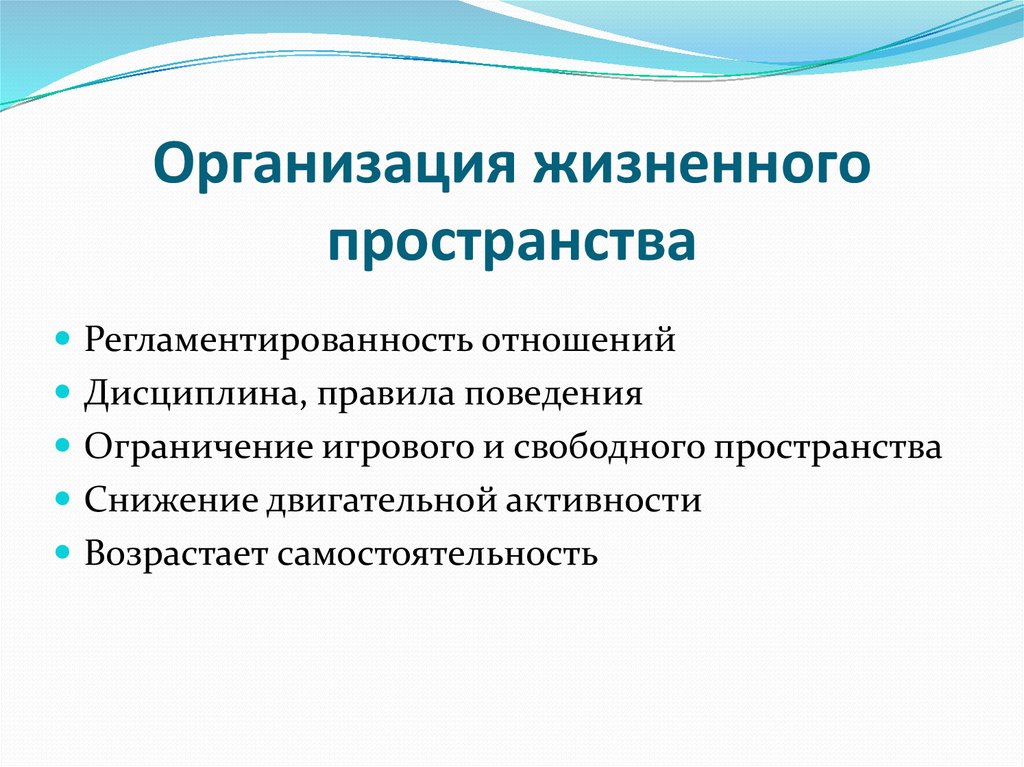 Ограничение поведения. Организация жизненного пространства. Концепция жизненного пространства. Теория жизненного пространства. Учение о жизненном пространстве.