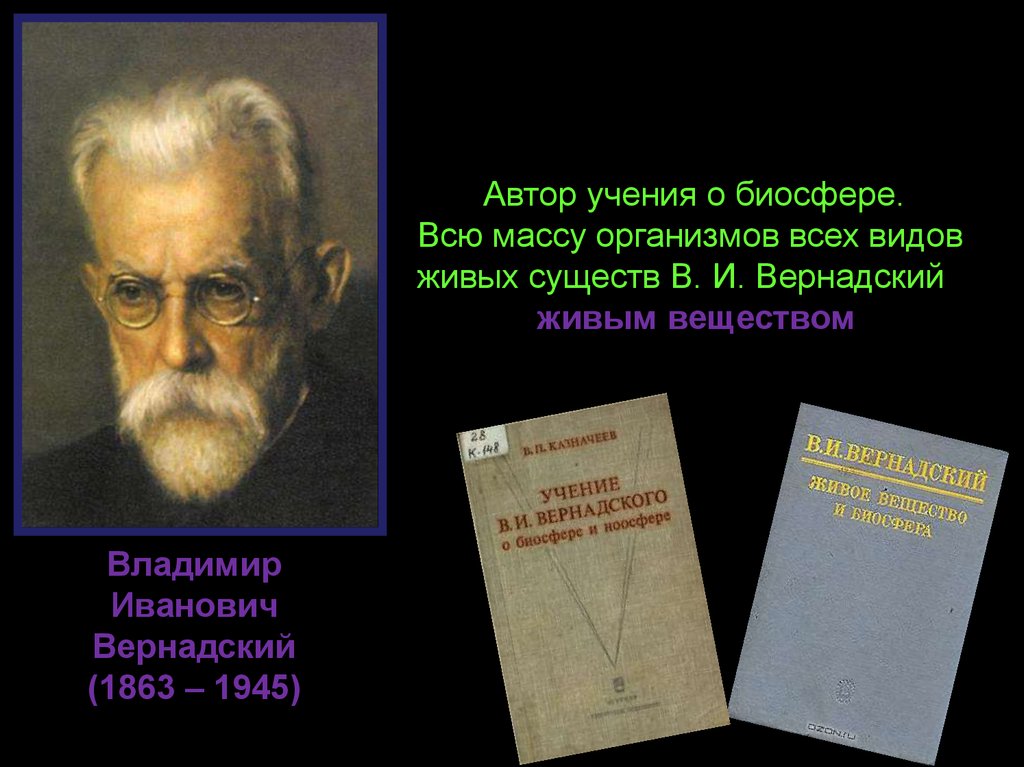 Живым веществом вернадский называл