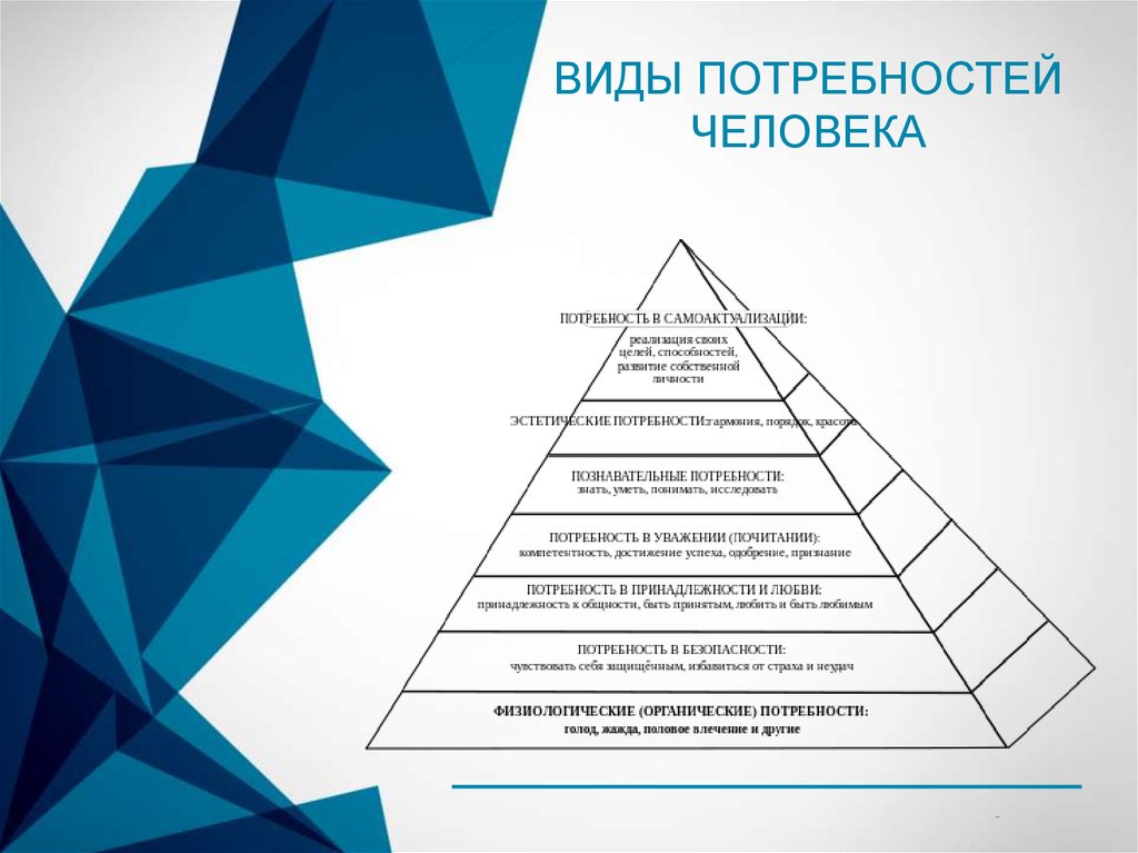 Интеллектуальный вид потребности