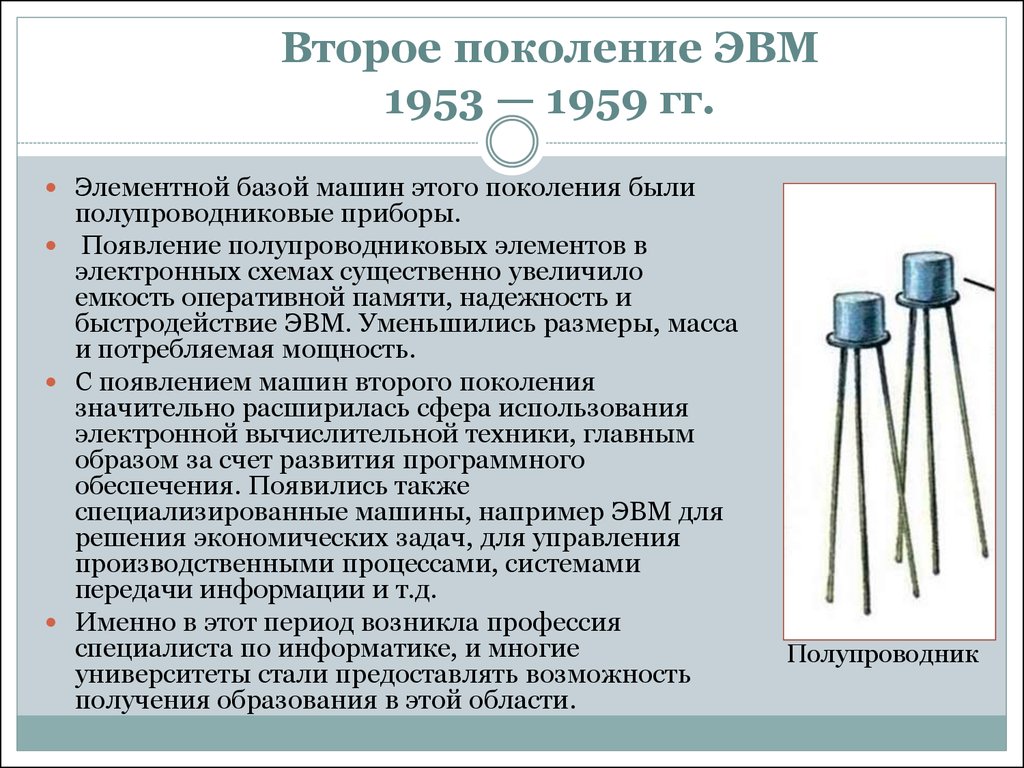 История развития вычислительной техники - презентация онлайн