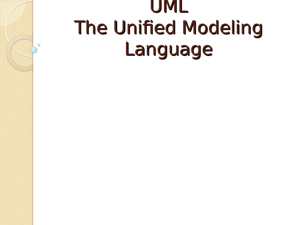 Modeling language